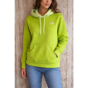 Women's Under Armour Lime Green Hoodie M